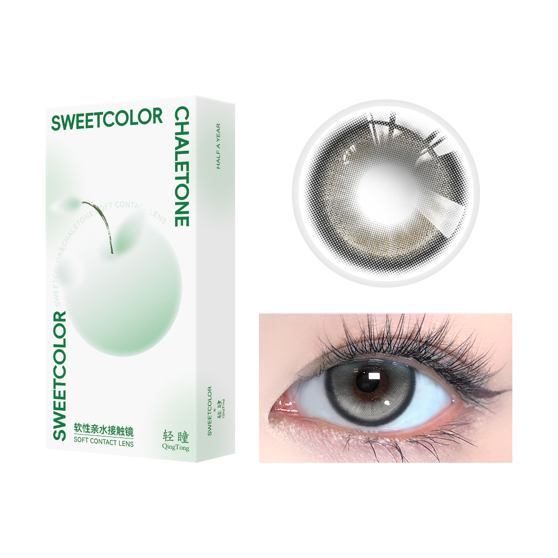 Контактные линзы SweetColor Mixed Blood большого диаметра, набор на полгода: 1 линза *2, раствор для ухода *1, партнерская коробка *1 SWEET COLOR
Контактные линзы SweetColor Mixed Blood большого диаметра, набор на полгода: 1 линза *2, раствор для ухода *1, партнерская коробка *1 SWEET COLOR