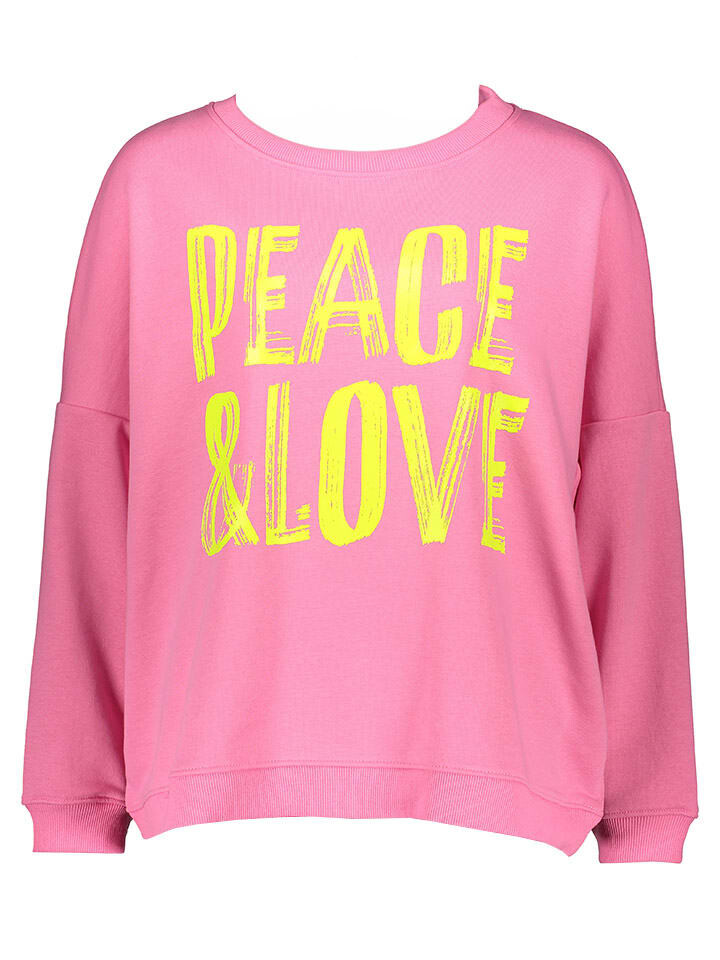 Толстовка miss goodlife Sweatshirt Peace & Love, цвет Pink/Gelb
Толстовка miss goodlife Sweatshirt Peace & Love, цвет Pink/Gelb