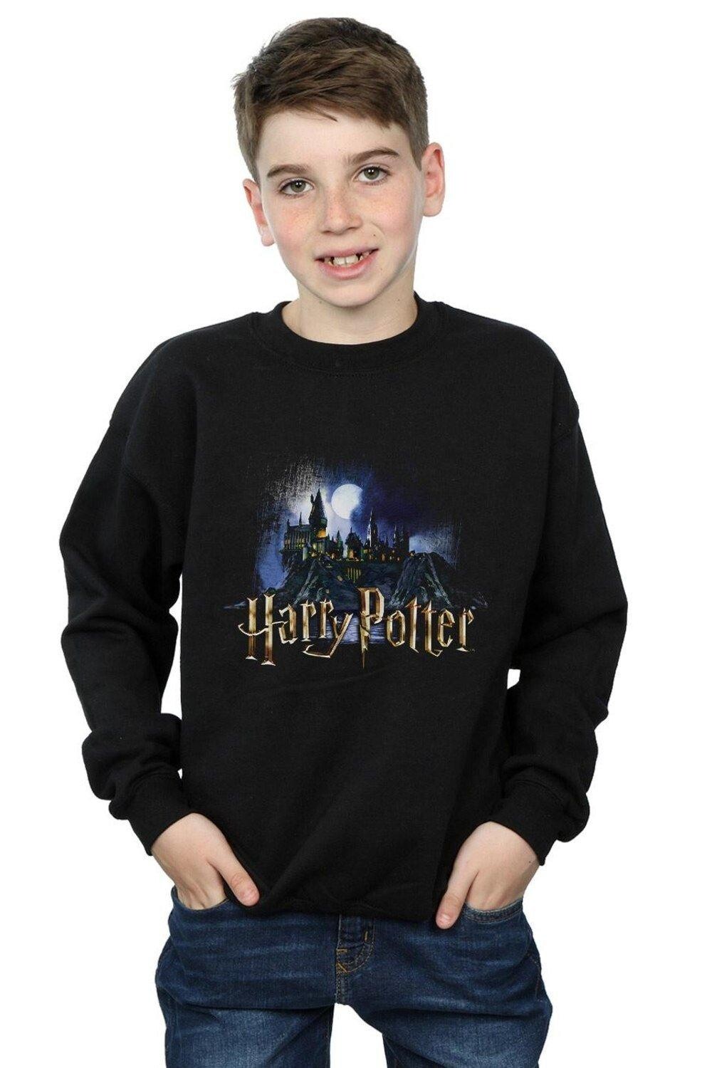 Толстовка с замком Хогвартса Harry Potter, черный
Толстовка с замком Хогвартса Harry Potter, черный