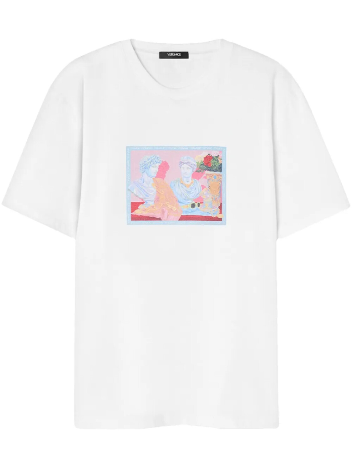 Футболка с графическим принтом Versace, белый
Футболка с графическим принтом Versace, белый