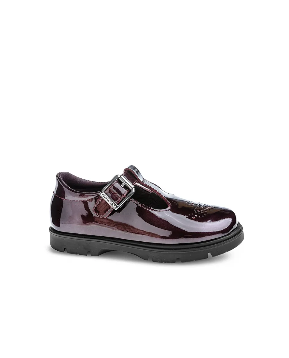 Детские мокасины из кожи с пряжкой Pablosky, фиолетовый
Детские мокасины из кожи с пряжкой Pablosky, фиолетовый