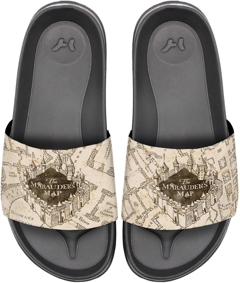 Шлепанцы Popfunk Harry Potter Marauder's Map унисекс для взрослых, регулируемые, официально лицензированы Hypd Slydr Switch, черный
Шлепанцы Popfunk Harry Potter Marauder's Map унисекс для взрослых, регулируемые, официально лицензированы Hypd Slydr Switch, черный