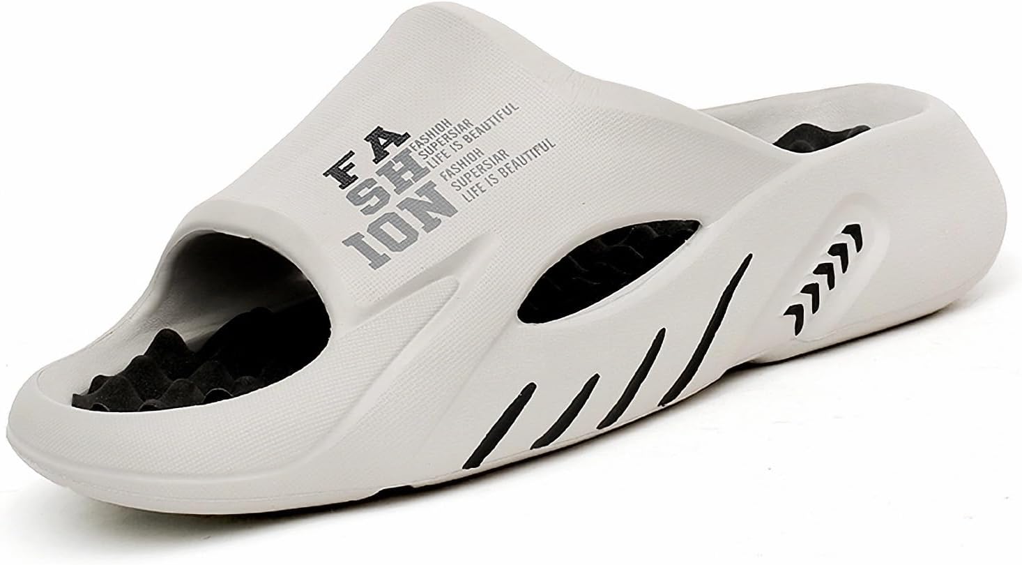 Мужские домашние тапочки WARKTMY с мягкой подошвой, легкие, для душа, с акупрессурным эффектом и открытым носком, для ходьбы дома и на улице, черный
Мужские домашние тапочки WARKTMY с мягкой подошвой, легкие, для душа, с акупрессурным эффектом и открытым носком, для ходьбы дома и на улице, черный