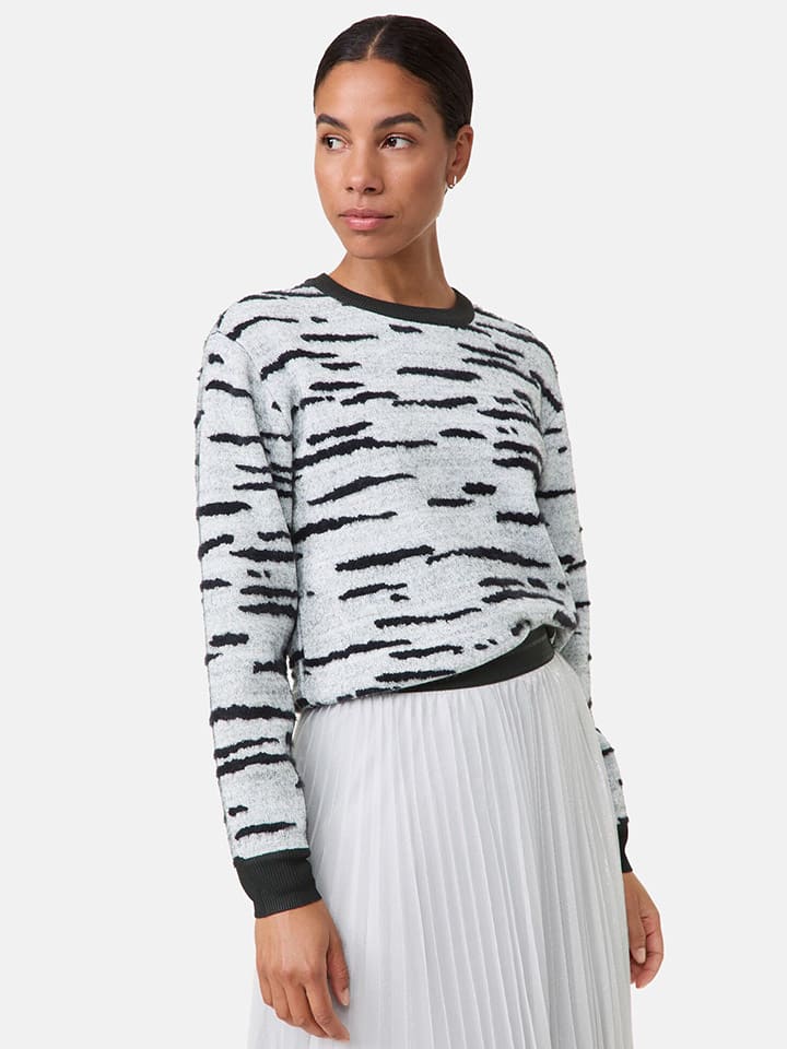 Пуловер TAIFUN, белый/черный
Пуловер TAIFUN, белый/черный