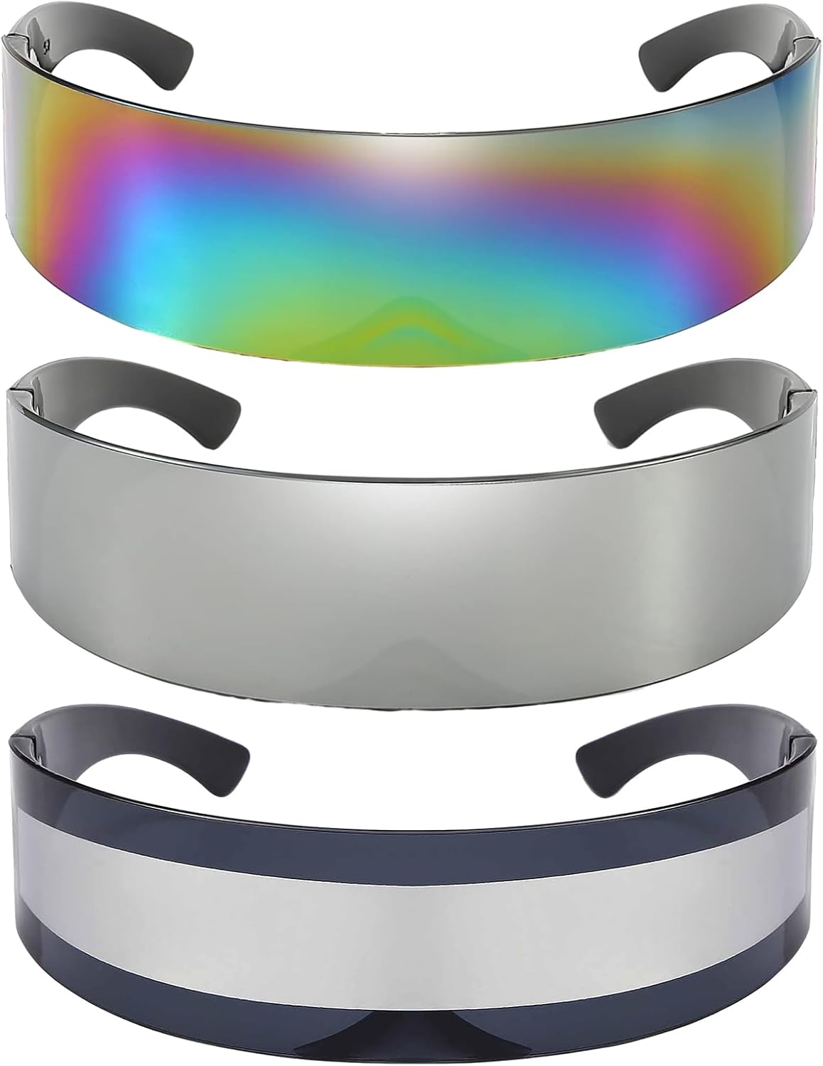 Футуристические солнцезащитные очки Dollger в стиле Y2K, космический циклоп, обтекаемая форма, без оправы, полупрозрачные зеркальные линзы, A18:rainbow+silver+grey-siver Coating
Футуристические солнцезащитные очки Dollger в стиле Y2K, космический циклоп, обтекаемая форма, без оправы, полупрозрачные зеркальные линзы, A18:rainbow+silver+grey-siver Coating