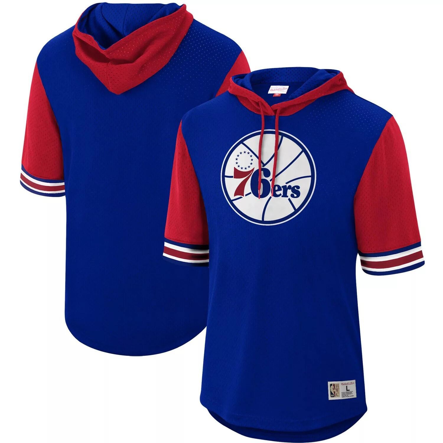 Мужская Mitchell & Ness Royal Philadelphia 76ers Hardwood Classics Buzzer Beater сетчатый пуловер с капюшоном
Мужская Mitchell & Ness Royal Philadelphia 76ers Hardwood Classics Buzzer Beater сетчатый пуловер с капюшоном