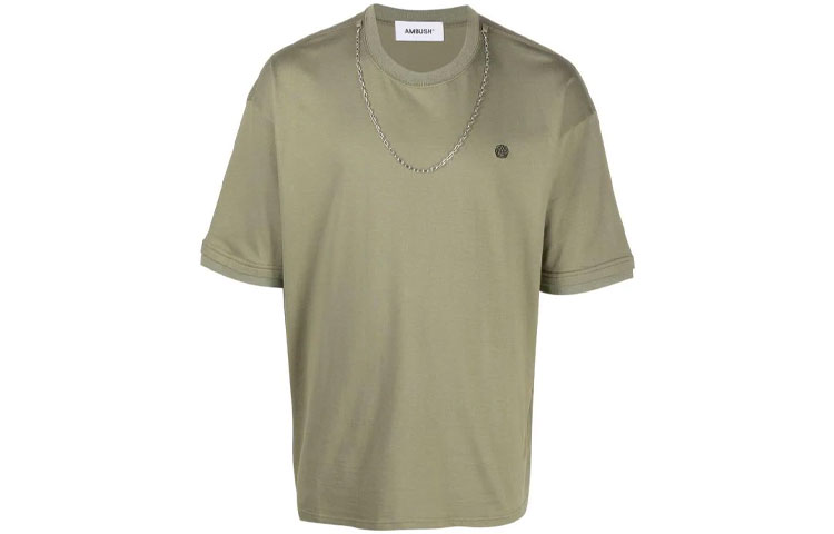 AMBUSH Футболка мужская зеленая, Зеленый, AMBUSH Футболка мужская зеленая
AMBUSH Футболка мужская зеленая, Зеленый, AMBUSH Футболка мужская зеленая