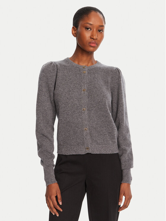 Кардиган regular fit 252TP3583 Twinset, серый
Кардиган regular fit 252TP3583 Twinset, серый