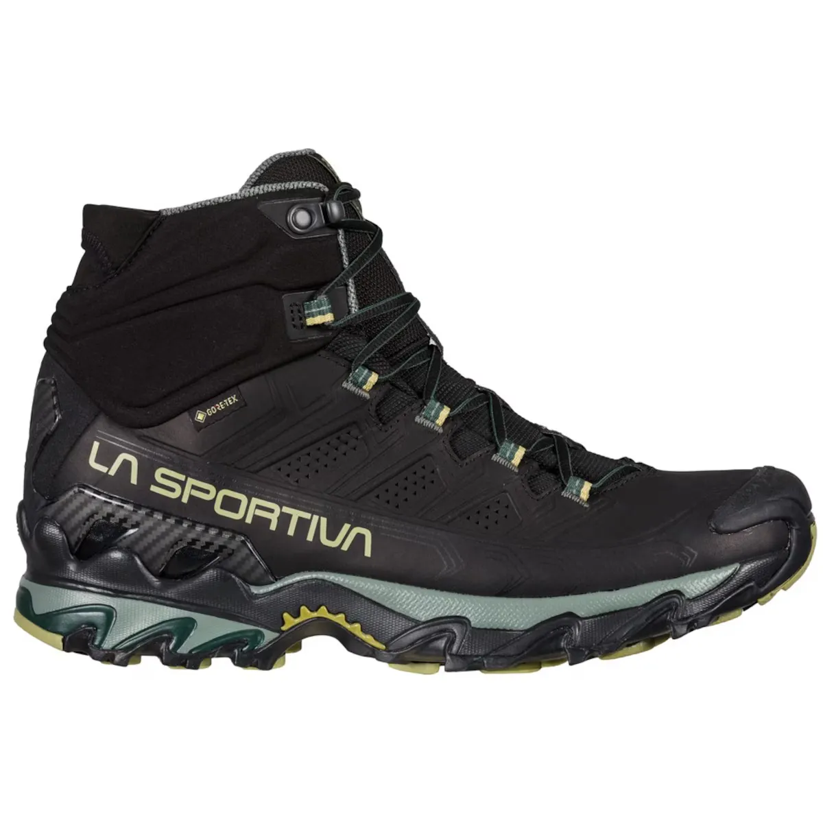 La Sportiva Мужские походные ботинки Ultra Raptor II Mid из кожи GTX, черный
La Sportiva Мужские походные ботинки Ultra Raptor II Mid из кожи GTX, черный