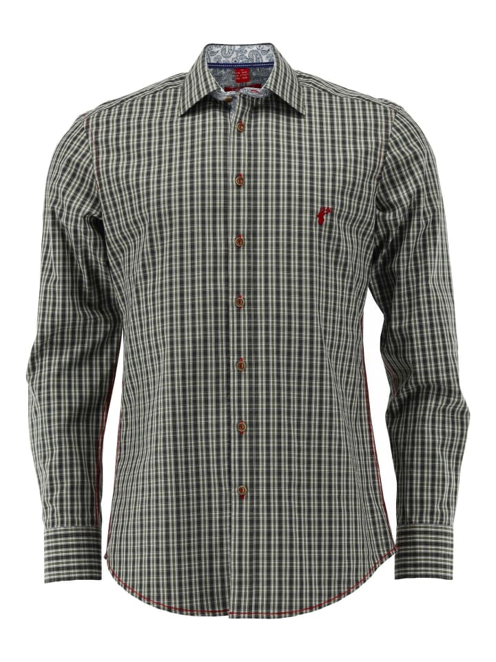 Традиционная рубашка Венара оливкового цвета OS-Trachten
Традиционная рубашка Венара оливкового цвета OS-Trachten