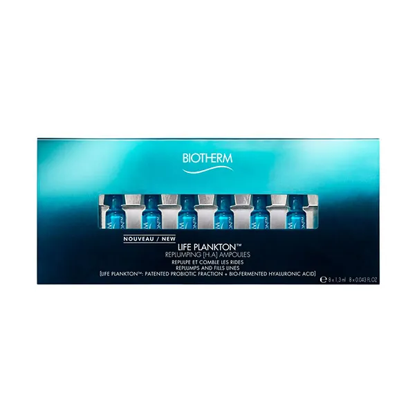 Наполнение ампул для лица гиалуроновой кислотой Life Plankton Ampoules Biotherm, 8 UD
Наполнение ампул для лица гиалуроновой кислотой Life Plankton Ampoules Biotherm, 8 UD