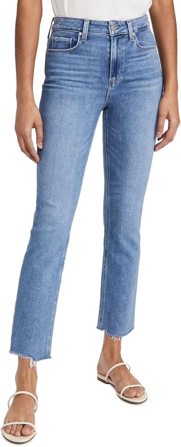 PAIGE Women's White Noise Grand Hem Jeans
PAIGE Women's White Noise Grand Hem Jeans