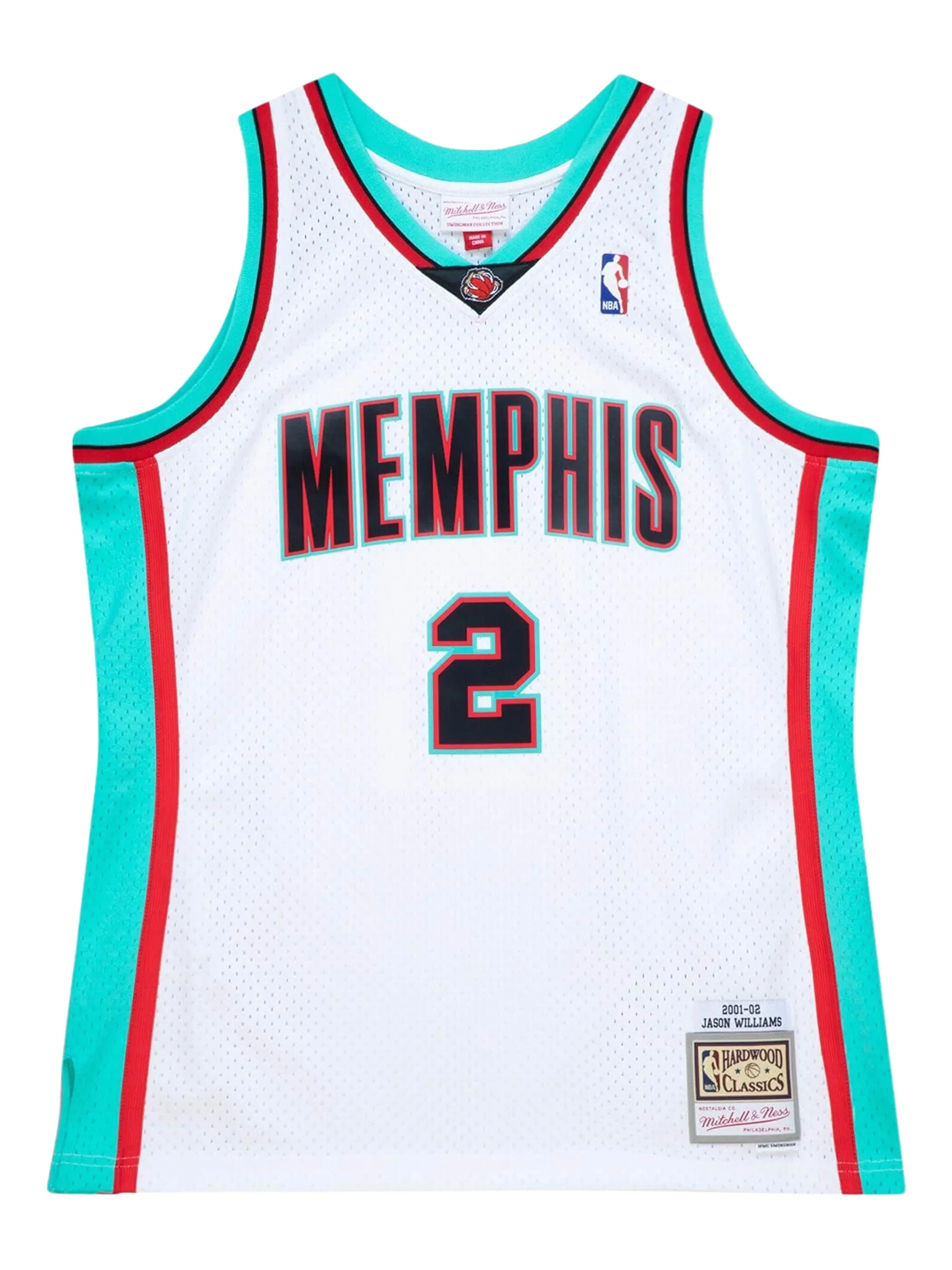 Топ Jason Williams NBA Vancouver Grizzlies 2001 Swingman Mitchell & Ness, белый
Топ Jason Williams NBA Vancouver Grizzlies 2001 Swingman Mitchell & Ness, белый