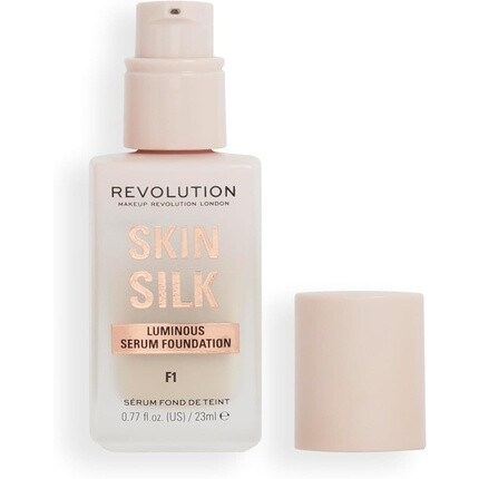 Makeup Revolution Skin Silk Serum Тональная основа от легкого до среднего покрытия с гиалуроновой кислотой 23 мл
Makeup Revolution Skin Silk Serum Тональная основа от легкого до среднего покрытия с гиалуроновой кислотой 23 мл