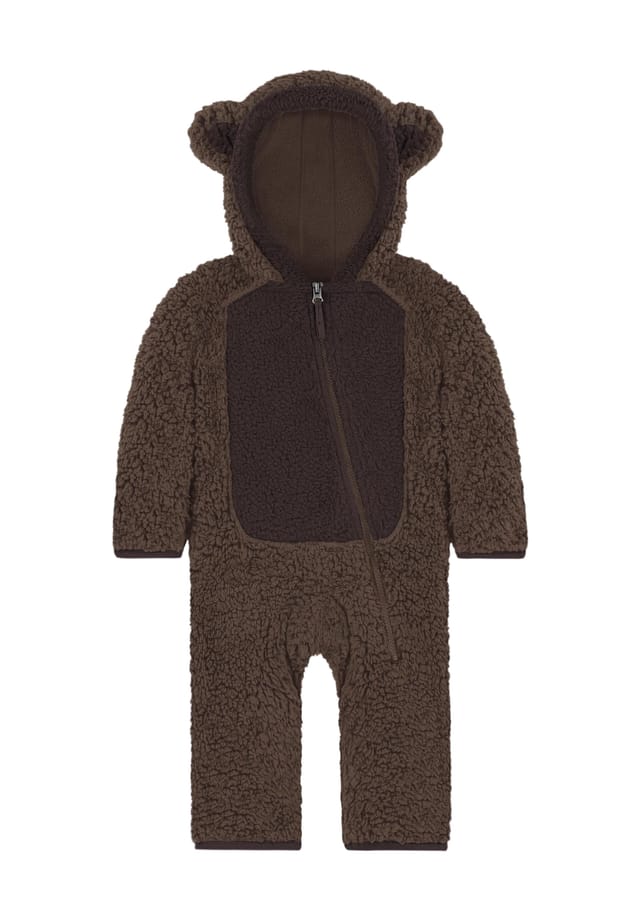 Детский плюшевый комбинезон баливанич Normani, коричневый 
Детский плюшевый комбинезон баливанич Normani, коричневый