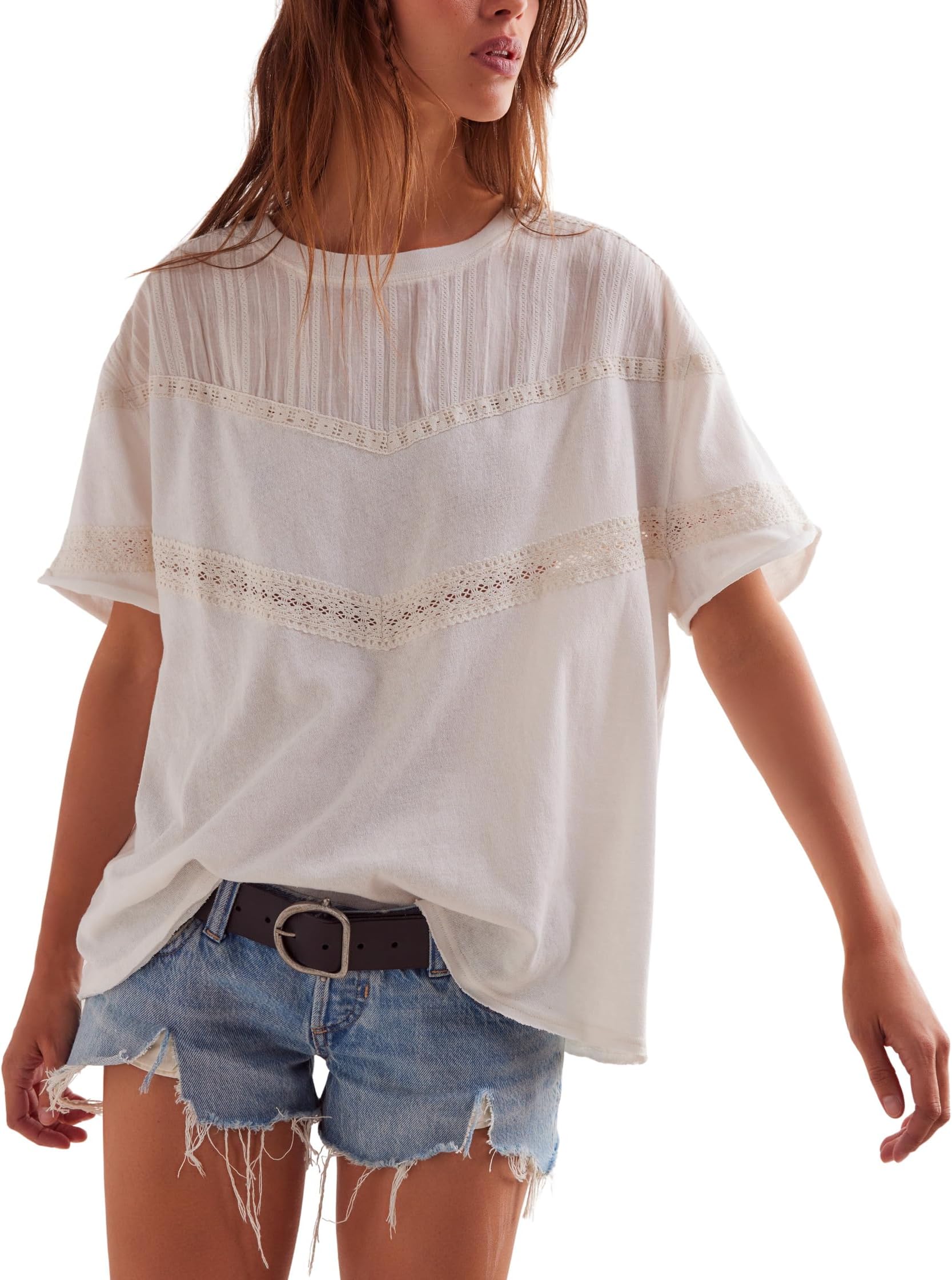 Футболка Free People Dorothy Tee, Ivory
Футболка Free People Dorothy Tee, Ivory
