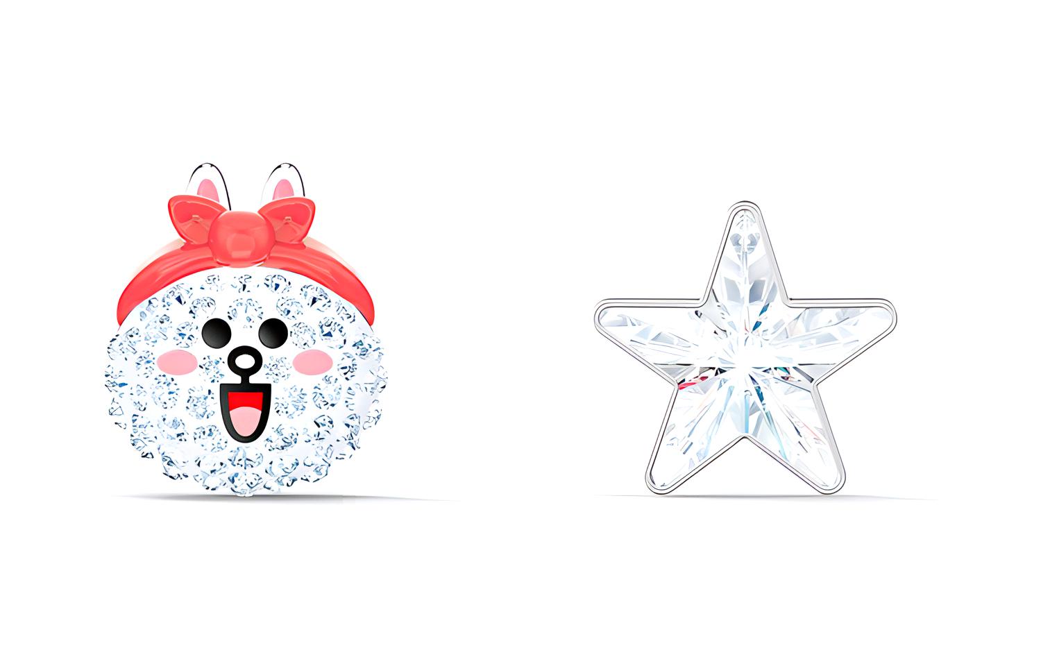 Серьги-гвоздики Line Friends для женщин, белые Swarovski, белый
Серьги-гвоздики Line Friends для женщин, белые Swarovski, белый