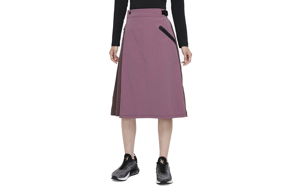 SPORTSWEAR TECH PACK Повседневная длинная юбка женская фиолетовая Nike 
SPORTSWEAR TECH PACK Повседневная длинная юбка женская фиолетовая Nike