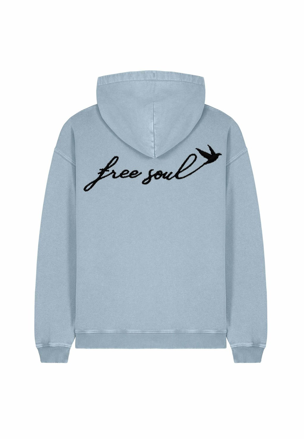Толстовка FREE SOUL EMBROIDERY UNISEX VINTAGE - Hoodie Mira Paris, светло-голубой 
Толстовка FREE SOUL EMBROIDERY UNISEX VINTAGE - Hoodie Mira Paris, светло-голубой