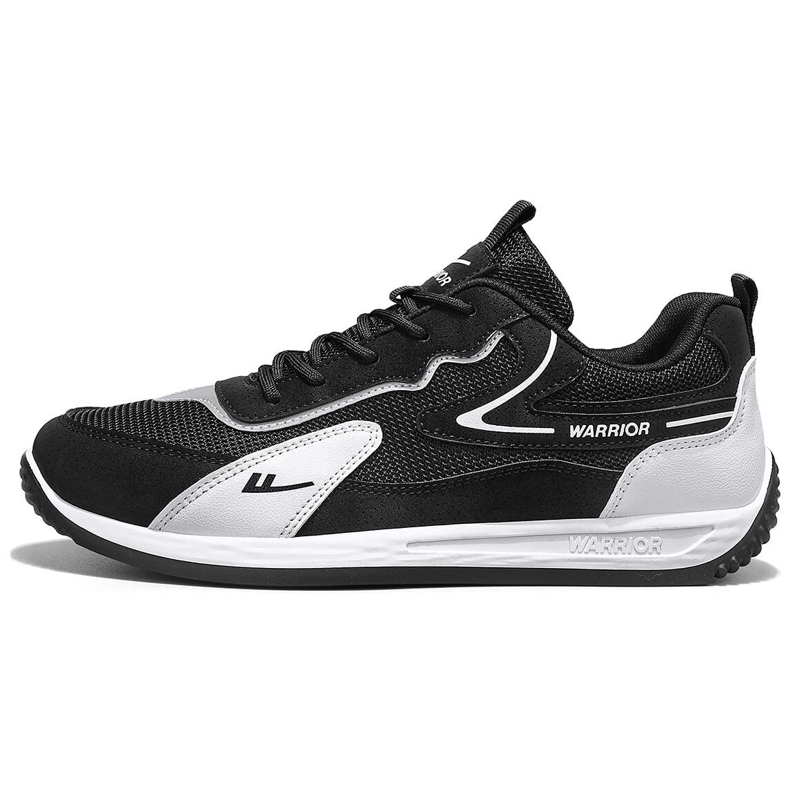 Кроссовки WARRIOR Skateboarding Shoes Men Low-top Black/white, черный/белый 
Кроссовки WARRIOR Skateboarding Shoes Men Low-top Black/white, черный/белый