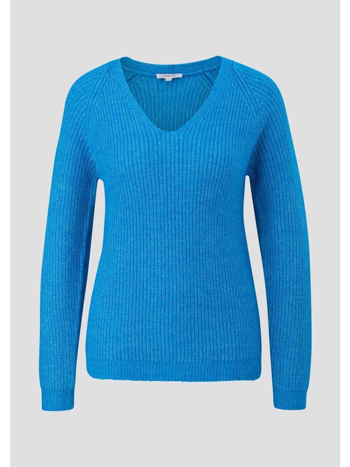 s.Oliver Вязаный свитер цвета 55W0_королевский синий
s.Oliver Вязаный свитер цвета 55W0_королевский синий