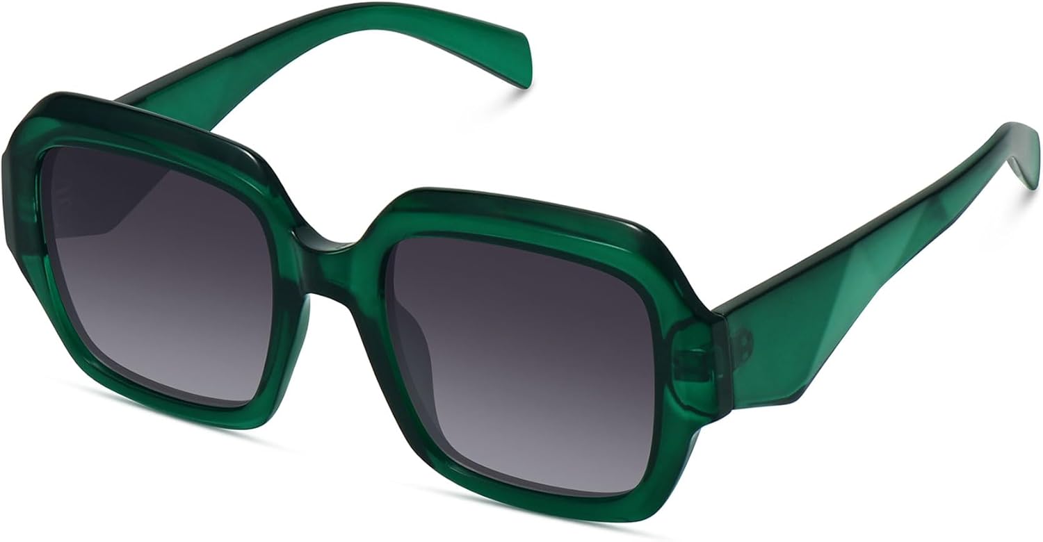 Большие квадратные солнцезащитные очки для женщин, модные поляризованные солнцезащитные очки в стиле ретро, роскошные большие солнцезащитные очки UV400 FZN803 Fozono, Green / Gradient Grey
Большие квадратные солнцезащитные очки для женщин, модные поляризованные солнцезащитные очки в стиле ретро, роскошные большие солнцезащитные очки UV400 FZN803 Fozono, Green / Gradient Grey