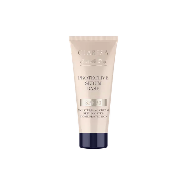 Увлажняющая сыворотка-основа для лица с spf30, 30 мл Claresa Care all day
Увлажняющая сыворотка-основа для лица с spf30, 30 мл Claresa Care all day