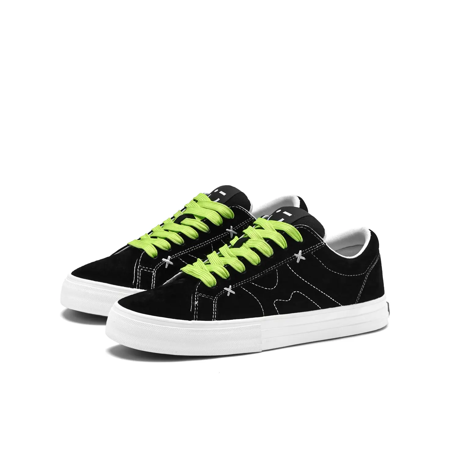 MINISO Покрытие, устойчивые к истиранию, баланс, легкие, дышащие, поддержка низкие топовые скейтбордские кроссовки унисекс черно-зеленые, цвет Black Green
MINISO Покрытие, устойчивые к истиранию, баланс, легкие, дышащие, поддержка низкие топовые скейтбордские кроссовки унисекс черно-зеленые, цвет Black Green