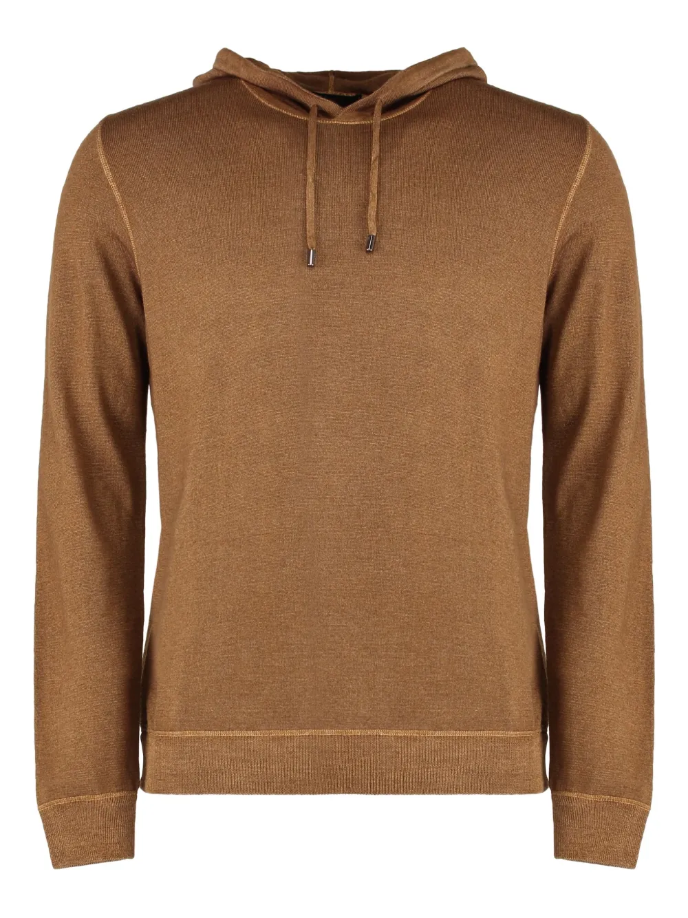 Ребристый свитер с капюшоном Moorer, коричневый
Ребристый свитер с капюшоном Moorer, коричневый