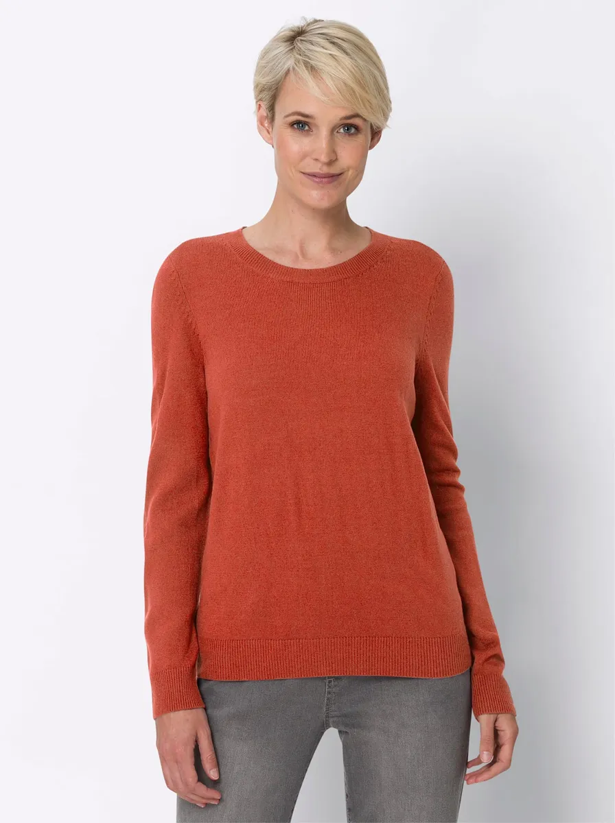Свитер с круглым вырезом Classic Basics "Пуловер", цвет Terra
Свитер с круглым вырезом Classic Basics "Пуловер", цвет Terra
