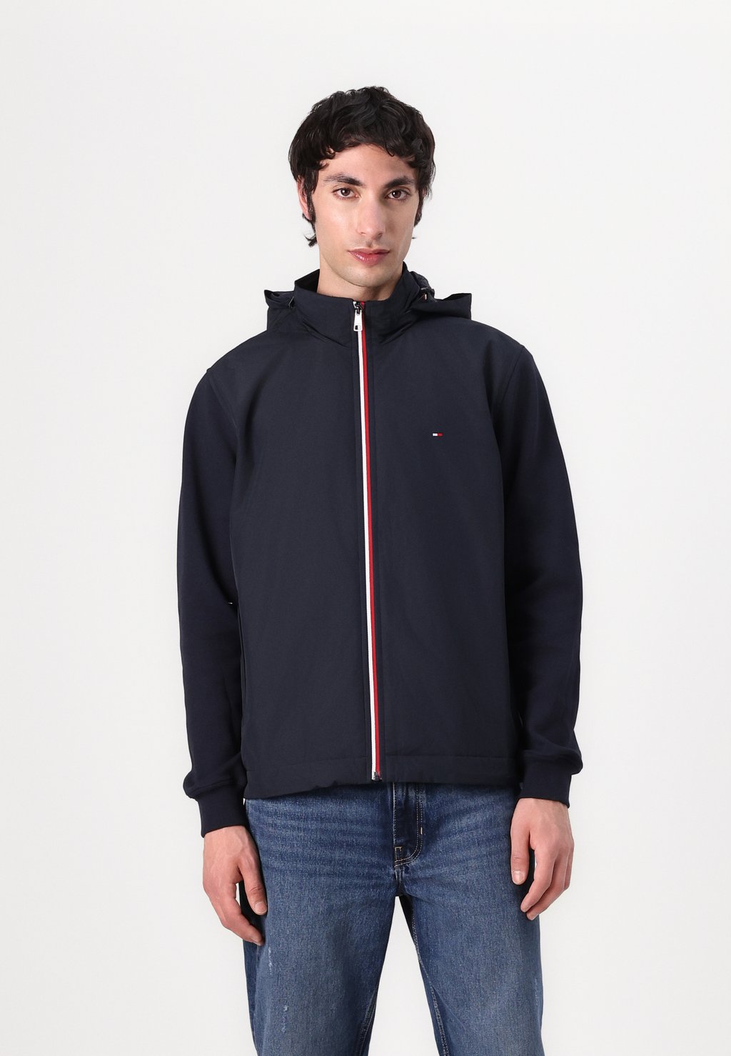 Летняя куртка MIX MEDIA HARRINGTON Tommy Hilfiger, темно-синий 
Летняя куртка MIX MEDIA HARRINGTON Tommy Hilfiger, темно-синий