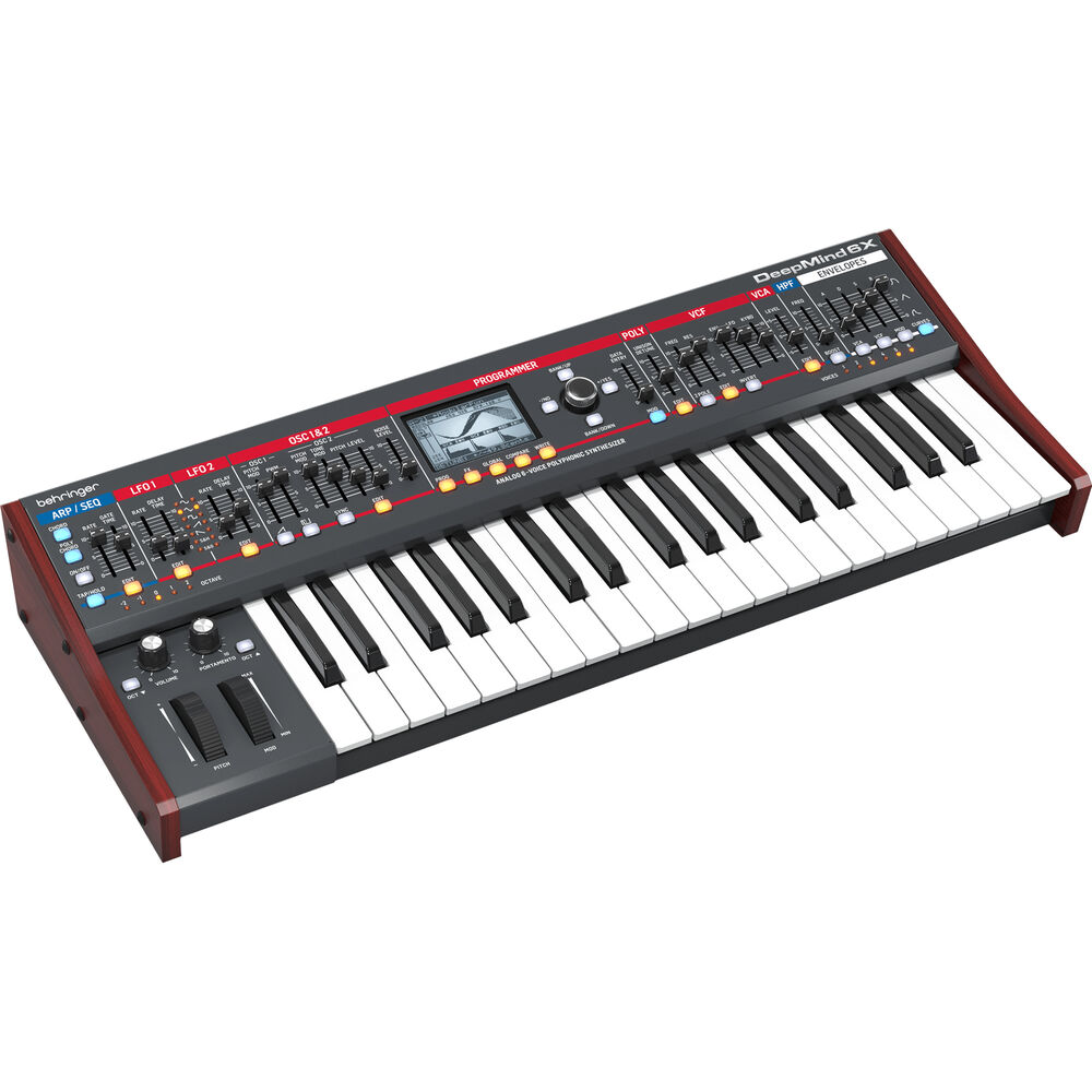 Синтезатор Behringer DeepMind 6X Analog 37-Key 6-Voice DEEPMIND 6X
Синтезатор Behringer DeepMind 6X Analog 37-Key 6-Voice DEEPMIND 6X