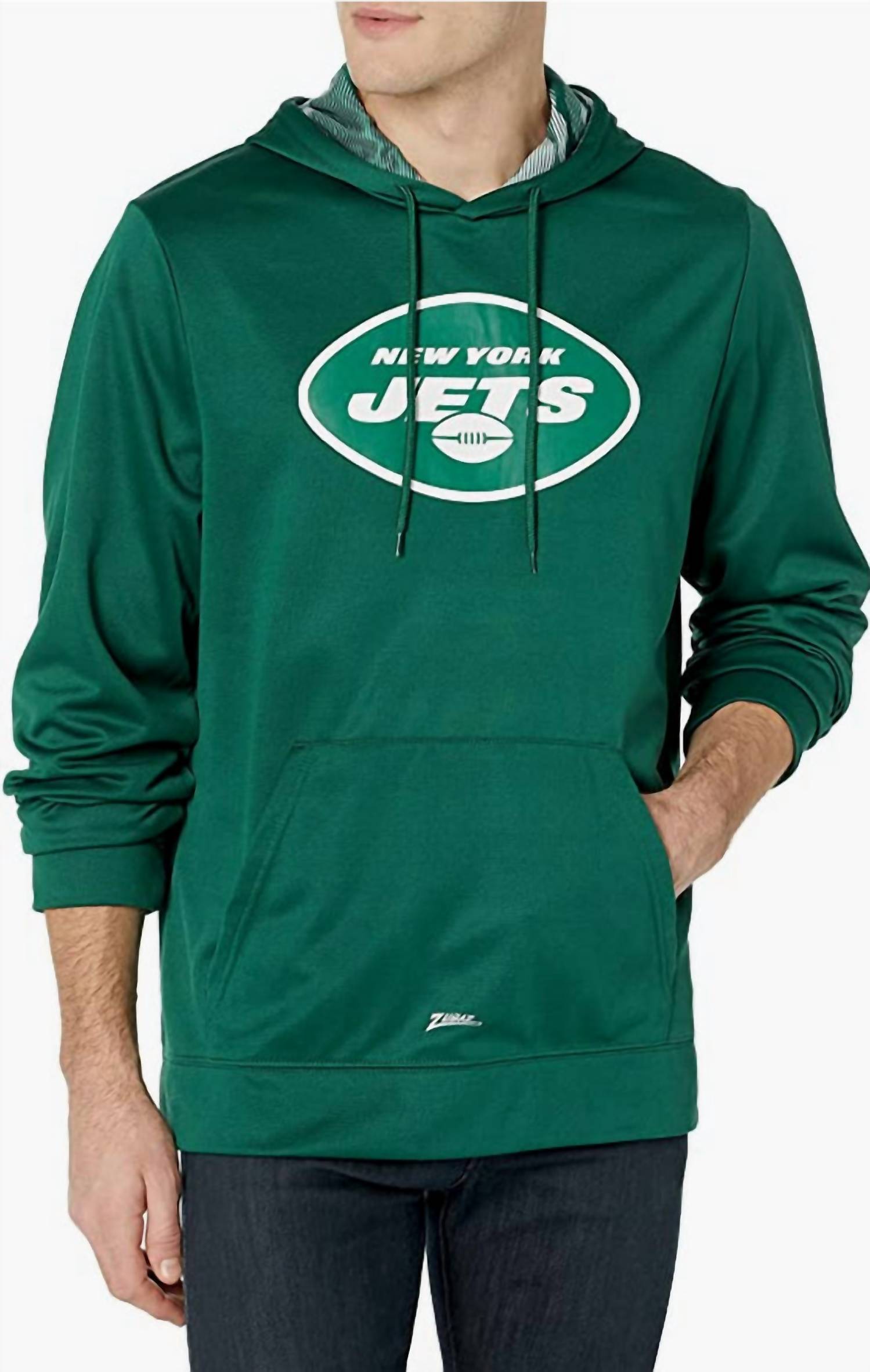 Толстовка с капюшоном New York Jets Nfl Team Color с камуфляжной подкладкой зеленого цвета Zubaz
Толстовка с капюшоном New York Jets Nfl Team Color с камуфляжной подкладкой зеленого цвета Zubaz