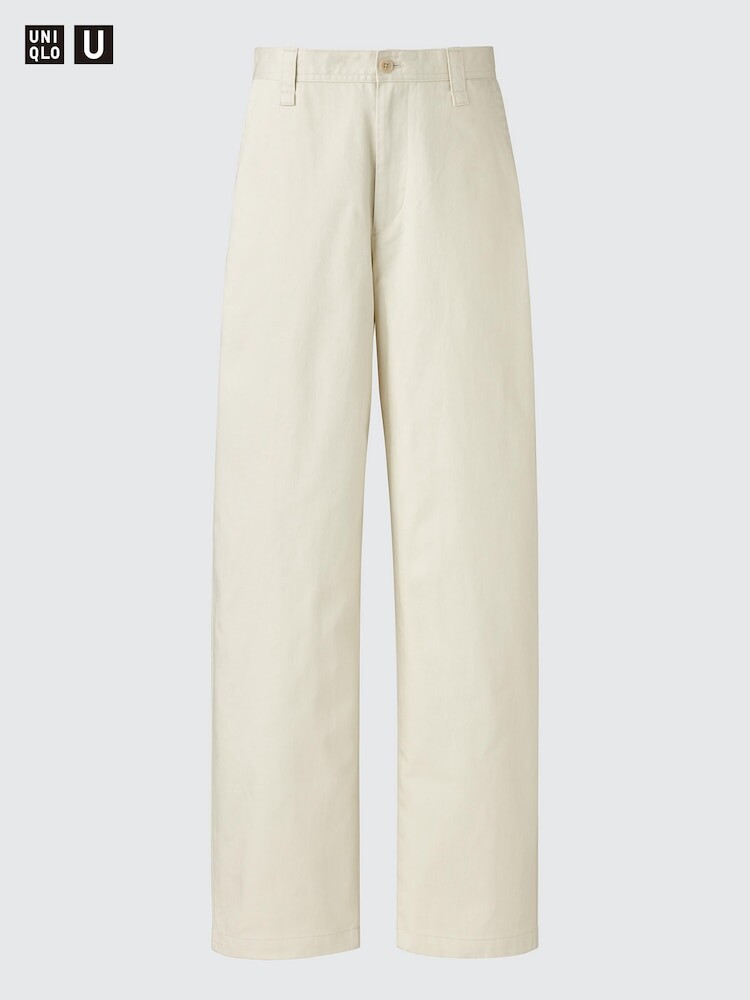 Широкие брюки-чинос длинные Uniqlo, цвет 30 бежевый
Широкие брюки-чинос длинные Uniqlo, цвет 30 бежевый