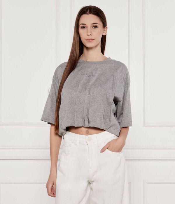 Футболка в торроне Cropped fit Pinko, серый
Футболка в торроне Cropped fit Pinko, серый