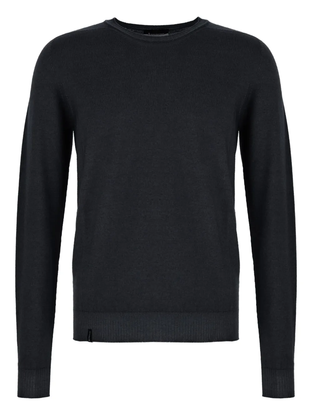 Свитер с ребристой отделкой Arovescio, серый 
Свитер с ребристой отделкой Arovescio, серый