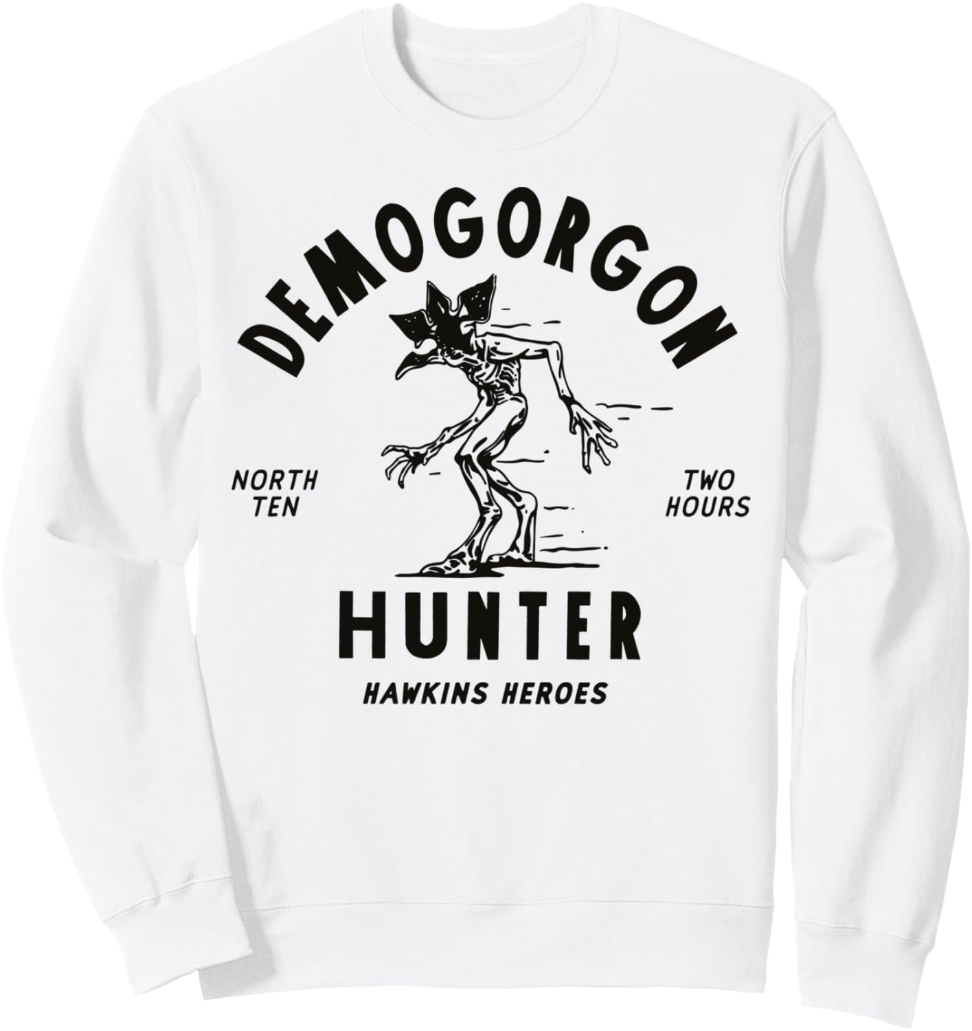 Охотник на Демогоргона из сериала «Очень странные дела» (Хокинс, Герои, Северная Десять) Толстовка Stranger Things, белый
Охотник на Демогоргона из сериала «Очень странные дела» (Хокинс, Герои, Северная Десять) Толстовка Stranger Things, белый