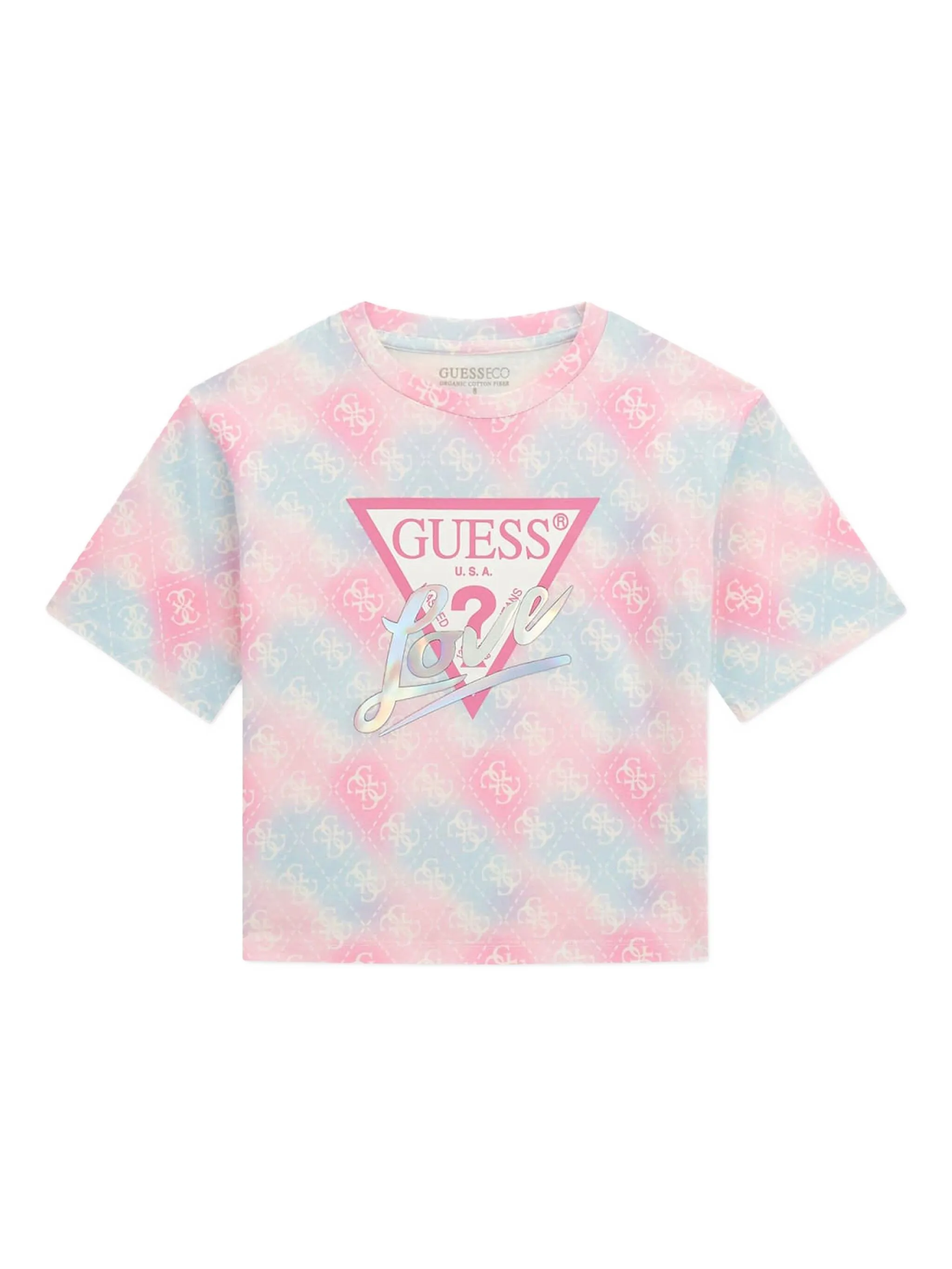 Топ с принтом тай-дай и логотипом Guess Kids, розовый
Топ с принтом тай-дай и логотипом Guess Kids, розовый