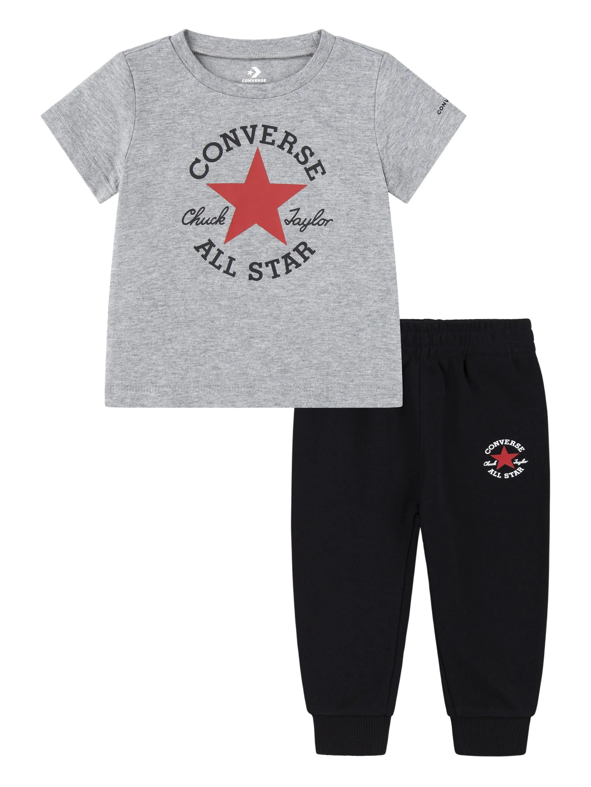 Спортивный костюм с логотипом Converse Kids, черный
Спортивный костюм с логотипом Converse Kids, черный