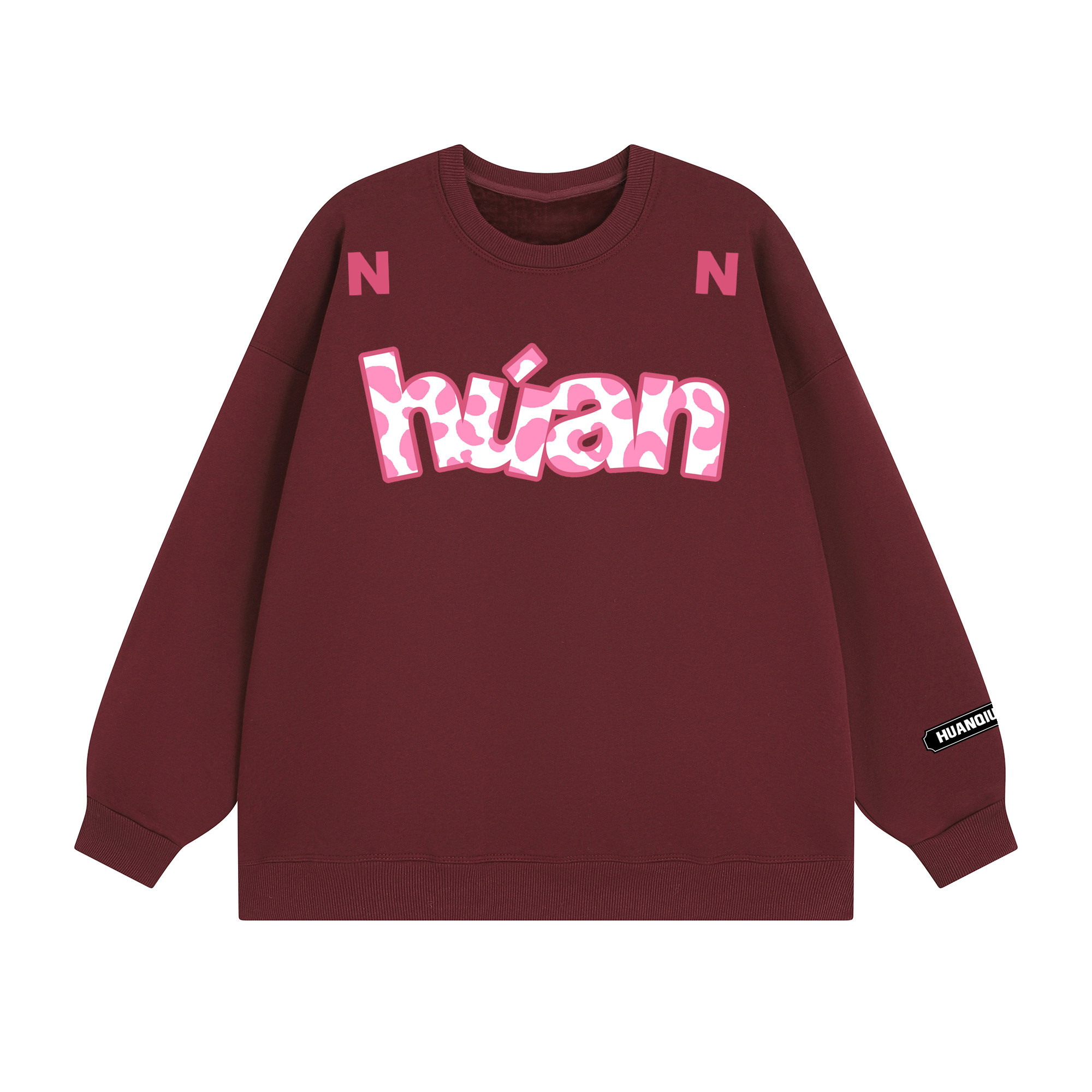 Свитшот Unisex Crew Neck Moderate Regular HUANQIU, burgundy fleece-lined
Свитшот Unisex Crew Neck Moderate Regular HUANQIU, burgundy fleece-lined