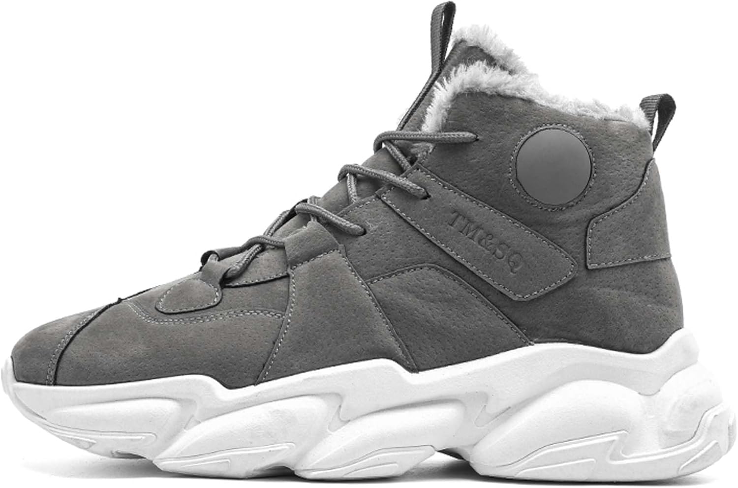 Мужские зимние походные ботинки, высокие спортивные хлопковые ботинки, противоскользящие повседневные снежные ботинки Generic, серый
Мужские зимние походные ботинки, высокие спортивные хлопковые ботинки, противоскользящие повседневные снежные ботинки Generic, серый