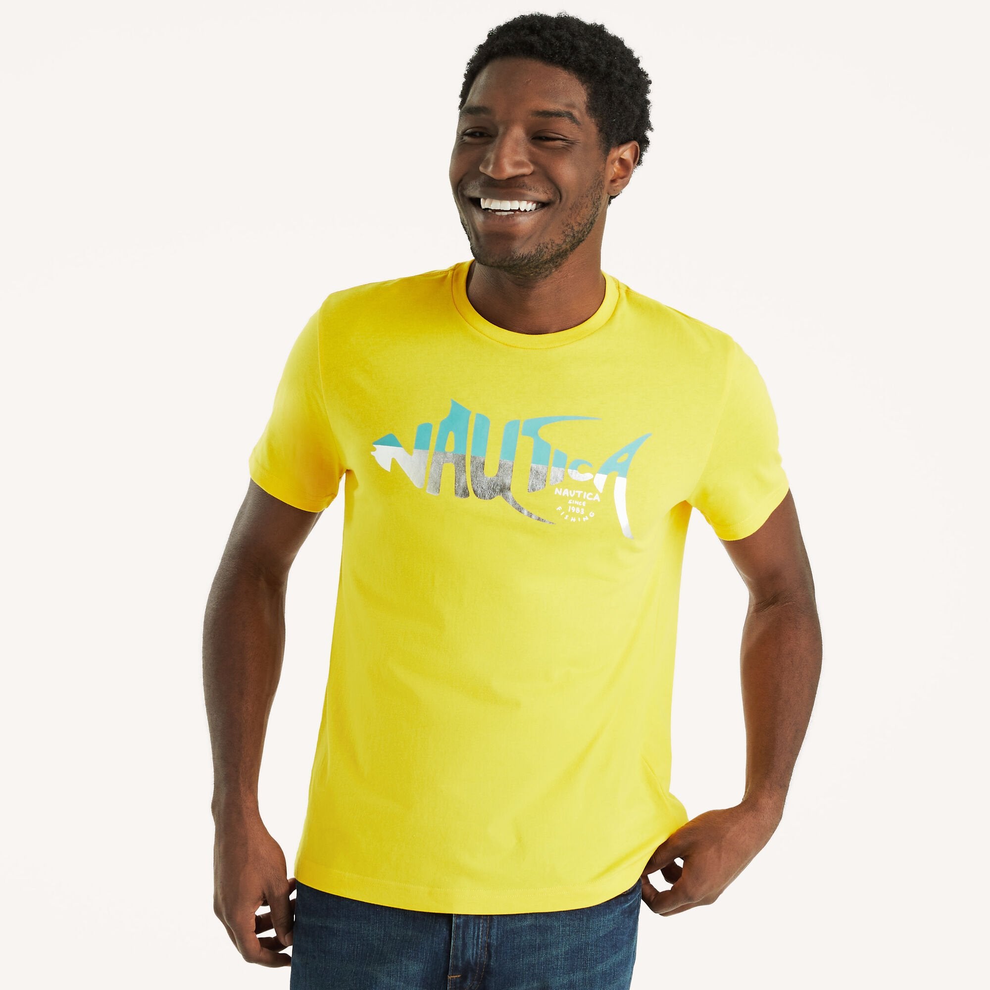 Футболка с рисунком Nautica Mens Sailing 1983, цвет empiregold
Футболка с рисунком Nautica Mens Sailing 1983, цвет empiregold