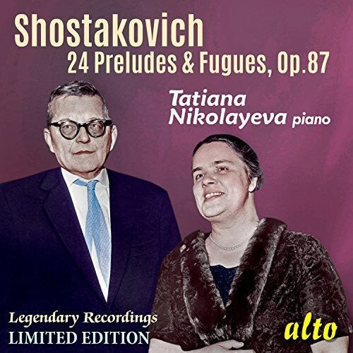 CD диск Shostakovich / Nikolayeva, Tatiana: 24 Preludes & Fugues Op. 87
CD диск Shostakovich / Nikolayeva, Tatiana: 24 Preludes & Fugues Op. 87