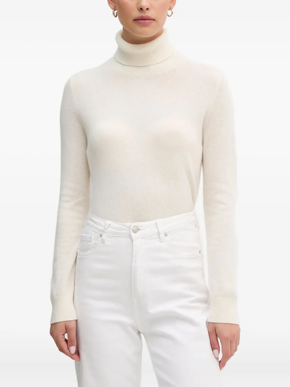 Джемпер с ребристыми краями Benetton, светло-бежевый
Джемпер с ребристыми краями Benetton, светло-бежевый