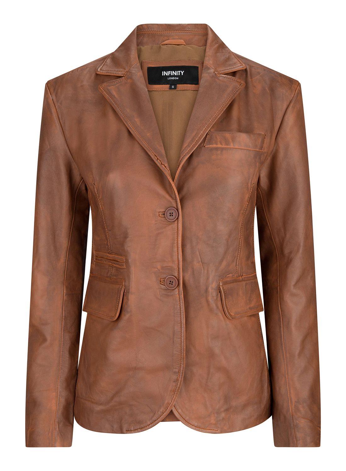 Приталенный пиджак из натуральной кожи на 2 пуговицах TruClothing, цвет timber
Приталенный пиджак из натуральной кожи на 2 пуговицах TruClothing, цвет timber