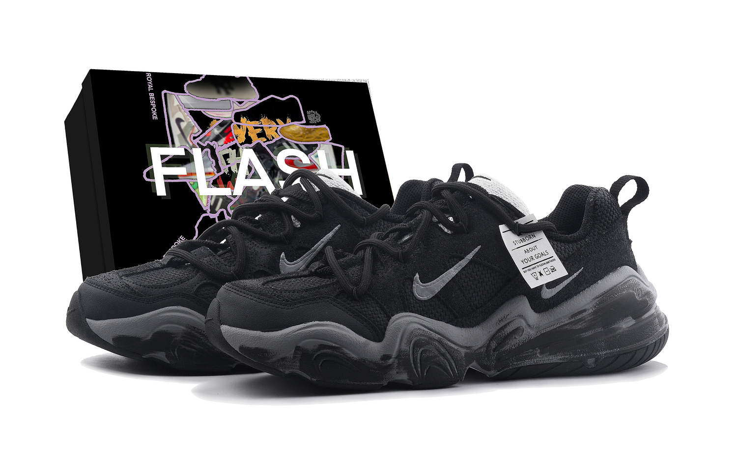 Nike Кроссовки мужские Tech Hera Ash Night, Box Included Low top Casual Shoes Black Gray
Nike Кроссовки мужские Tech Hera Ash Night, Box Included Low top Casual Shoes Black Gray