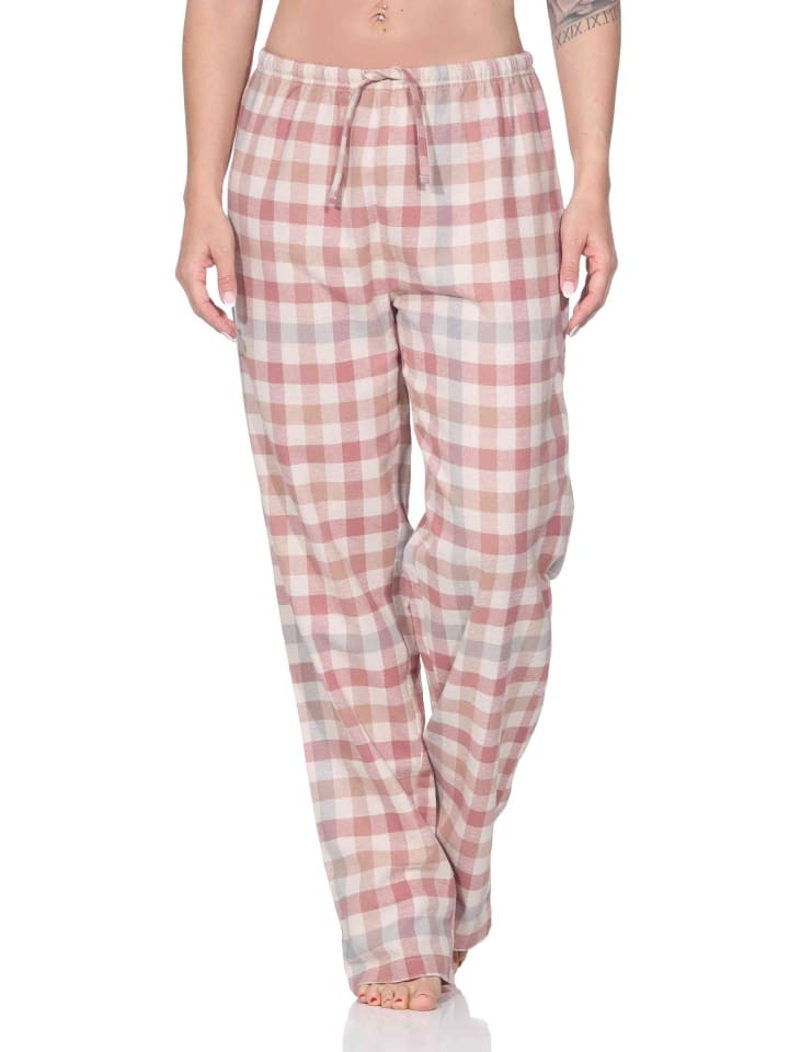 Пижамные штаны из фланели, клетчатая пижама цвета античной розы NORMANN
Пижамные штаны из фланели, клетчатая пижама цвета античной розы NORMANN