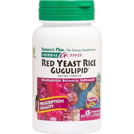 Naturesplus Комплекс гугулипидов красного дрожжевого риса, травяная добавка, 60 веганских капсул, 450 мг, Nature'S Plus
Naturesplus Комплекс гугулипидов красного дрожжевого риса, травяная добавка, 60 веганских капсул, 450 мг, Nature'S Plus