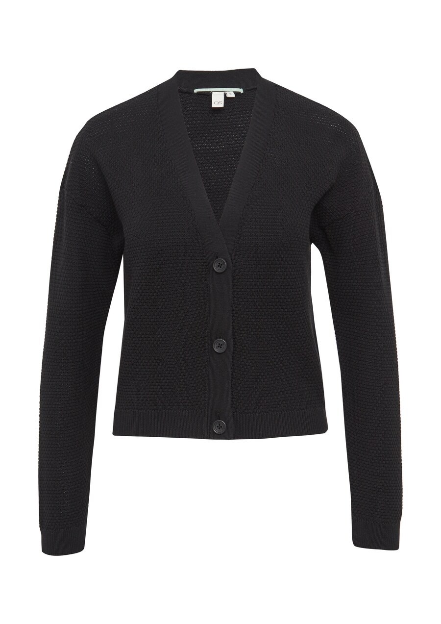 Вязаный кардиган QS, черный
Вязаный кардиган QS, черный