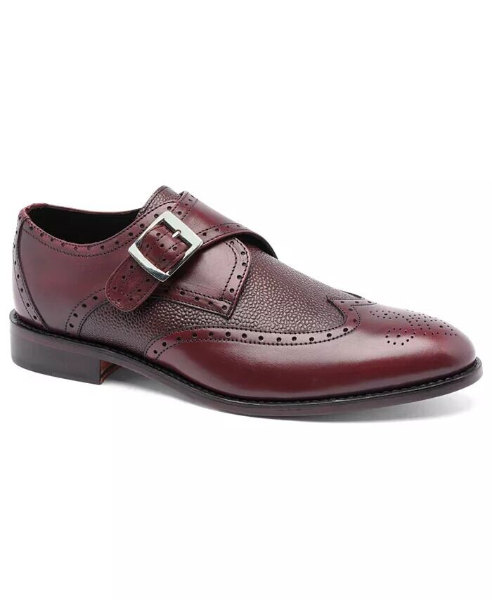 Мужские туфли Roosevelt III Single Monkstrap Wingtip Goodyear Anthony Veer, красный
Мужские туфли Roosevelt III Single Monkstrap Wingtip Goodyear Anthony Veer, красный